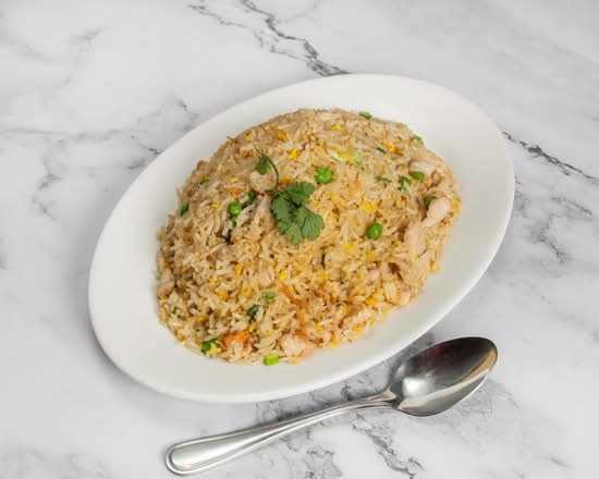 Fried Rice with Minced Chicken (雞粒炒飯)